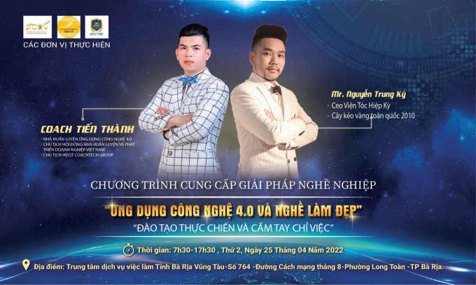 Tiên phong đào tạo, cung cấp giải pháp nghề nghiệp ứng dụng  công nghệ 4.0 và nghề làm đẹp tại Vũng Tàu